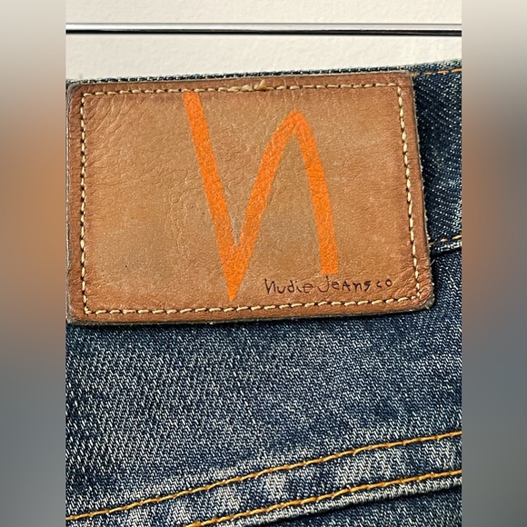 Nudie Jeans Co. Frayed Open-Cut High-Waist Women Jeans Size 30/34 - Picture 7 of 13